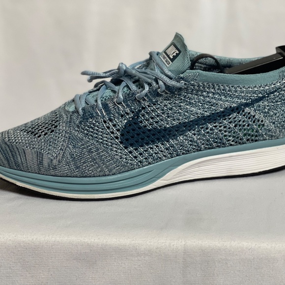 *RARE FIND* SIZE 12 - NIKE FLYKNIT RACER "BLUEBERRY" 2017 *ORIGINAL RELEASE* - Picture 12 of 16